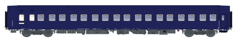 L.S. Models LS49033 - H0 - Schlafwagen T2S, CNL, Ep. V - Wagen 2
